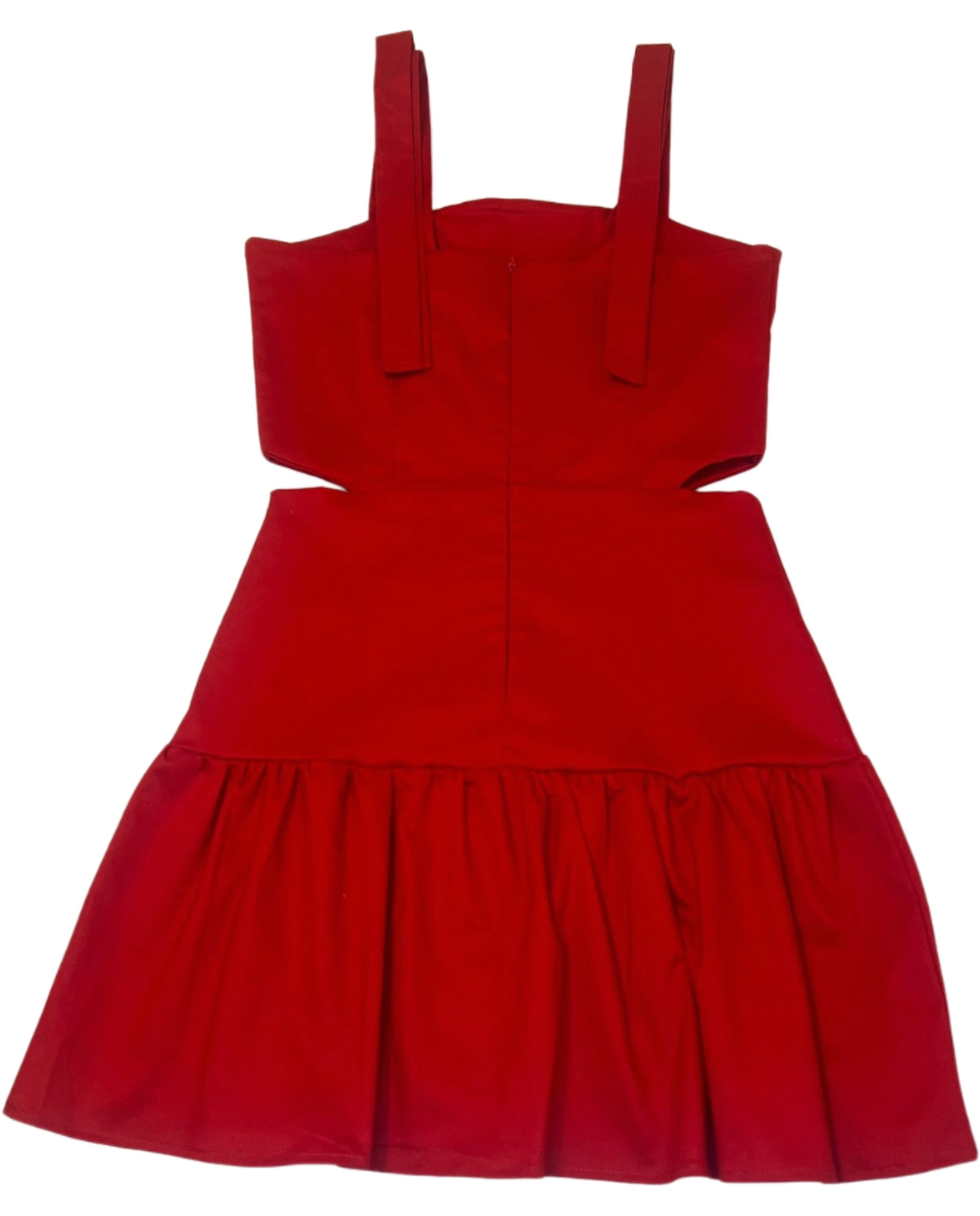 Tween Girl Cut-Out Tie Strap Dress