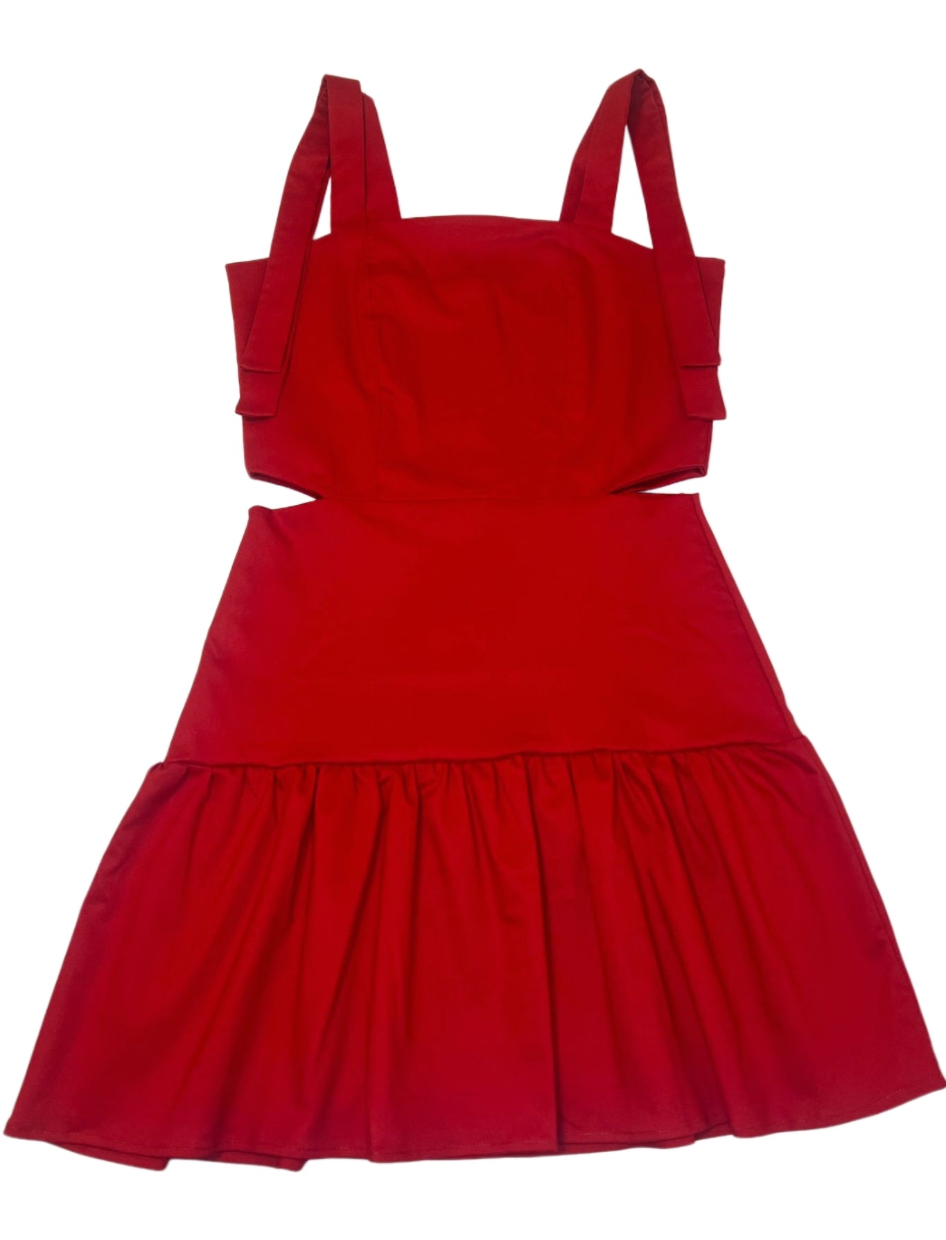 Tween Girl Cut-Out Tie Strap Dress