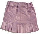 Metallic Pink Tween Girl Skort