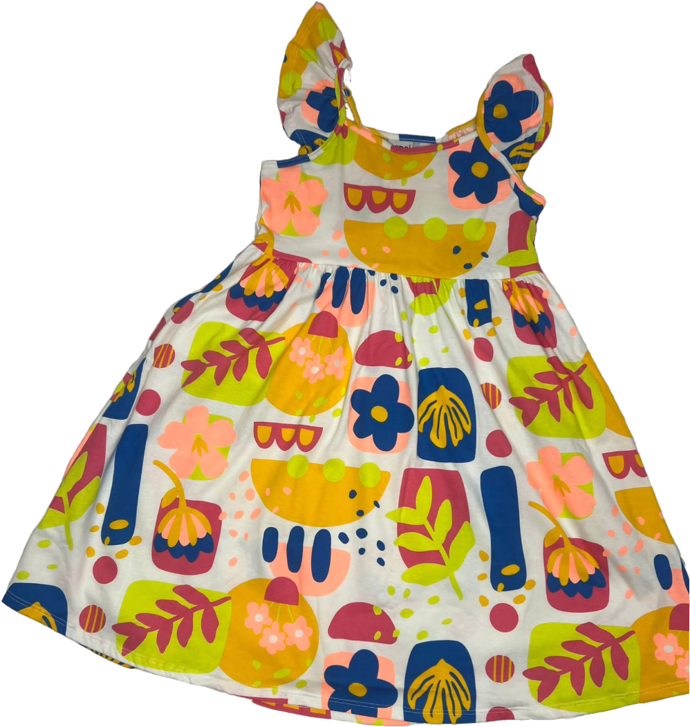 Tween Girl Colorful Dress