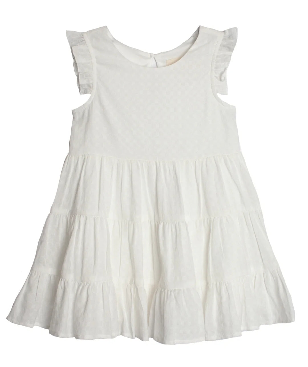 Tween Girl Casual White Dress