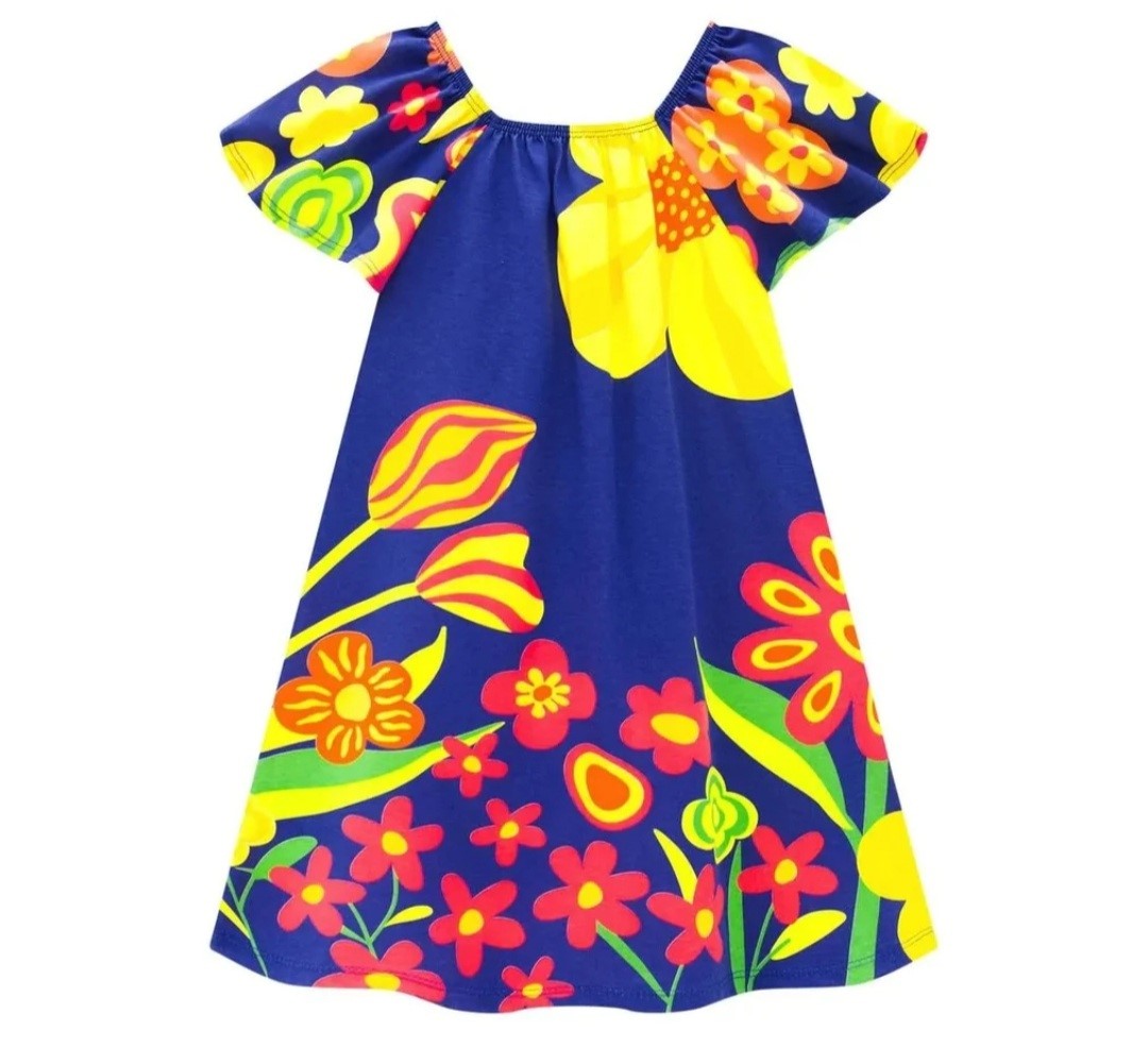 Tween Girl Floral Print Dress