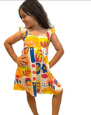 Tween Girl Colorful Dress