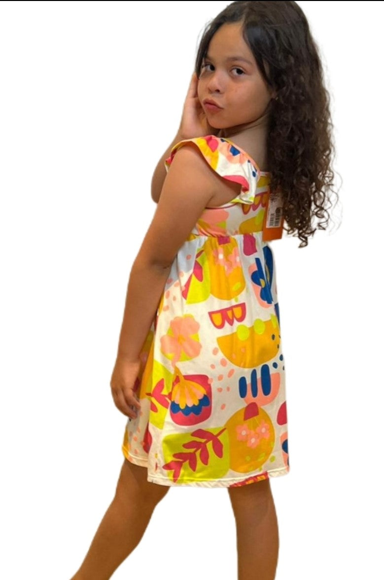 Tween Girl Colorful Dress